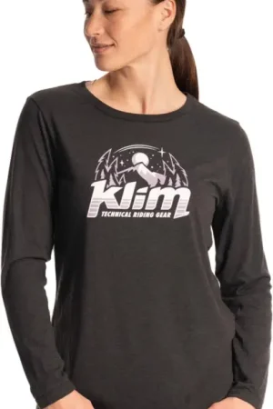Favoriet Klim Estelle Tri-Blend Dames overhemd met lange mouwen