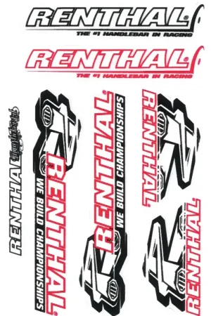 RENTHAL Sticker Sheet Lage Prijs