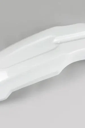 Aanbieding UFO Plast PLASTIC FRONT FENDER, WHT/WHT