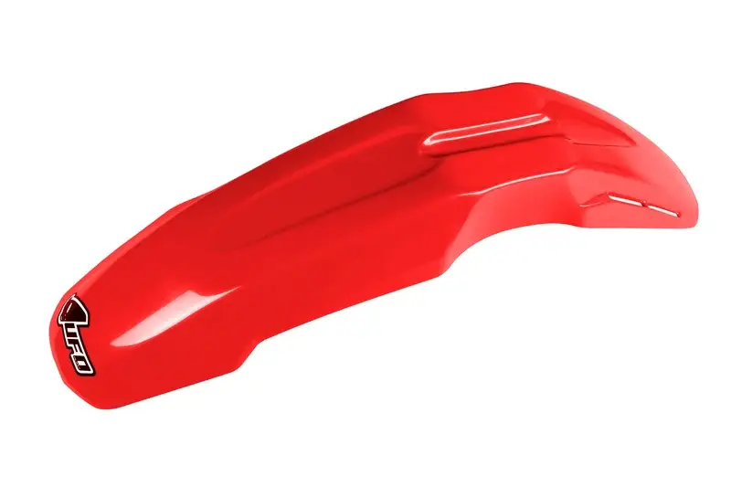 Op = Op UFO Plast PLASTIC FRONT FENDER, RED/RED