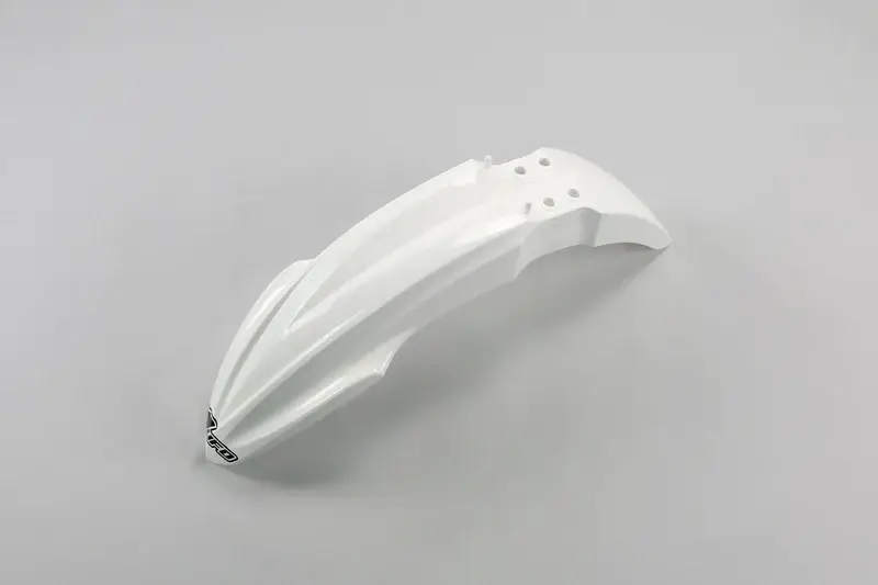 Koop Online UFO Plast PLASTIC FRONT FENDER, WHT/WHT