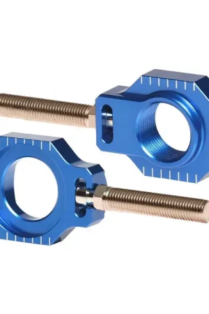 RFX Pro 2 Rear Axle Adjuster Blocks (Blue) Koop Vandaag