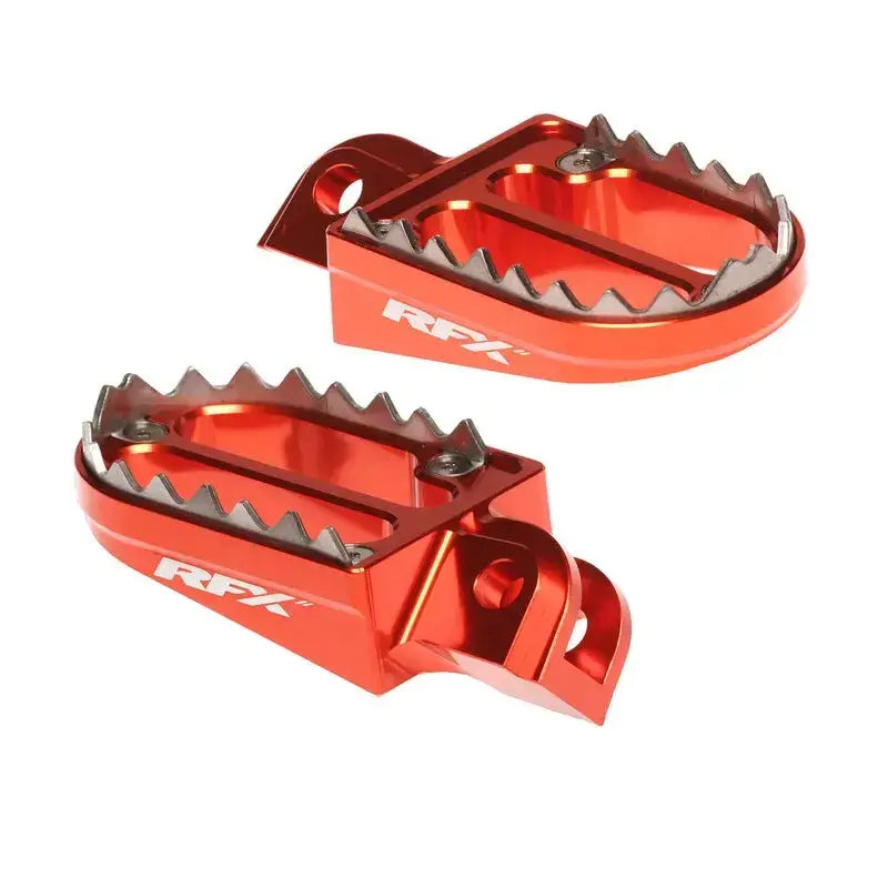 RFX Pro Series 2 Footrests (Orange) - KTM SX 85-105 Gratis Retour