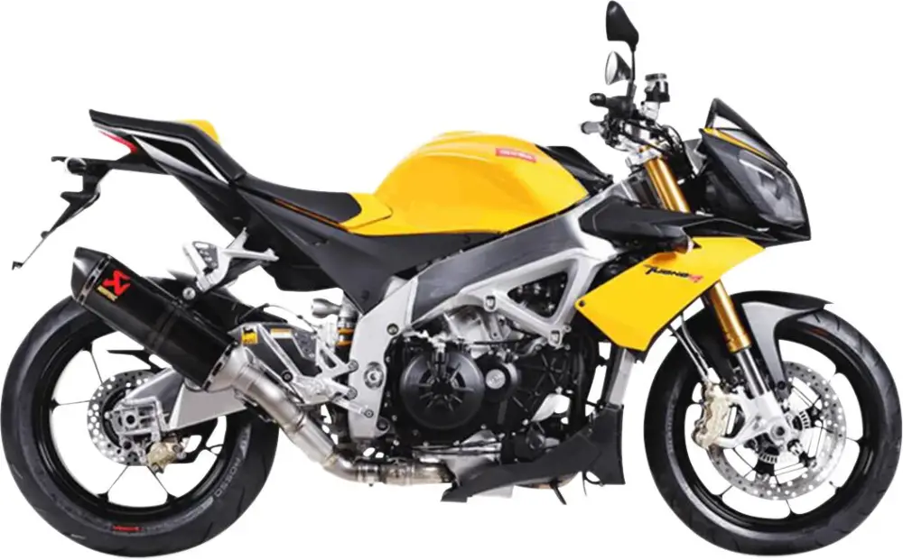 Meest Verkocht Akrapovic uitlaat Slip-On Aprilia TUONO V4 1000 / TUONO V4 1100 2011-2016