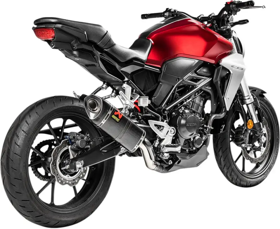 Akrapovic uitlaat Slip-On Honda CB-300 2018-2021 Bestseller