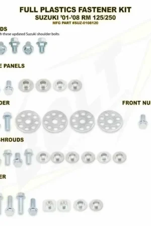 BOLT BOLT KIT 01-08 RM125/250 Betaalbaar
