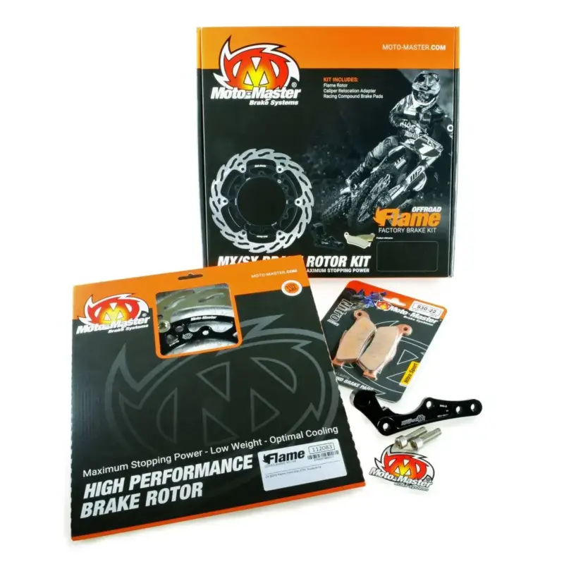 Must-Have Moto-Master rem ombouw set zwart - Yamaha YZ-125 / YZ-250 e.a. (2020-2026)