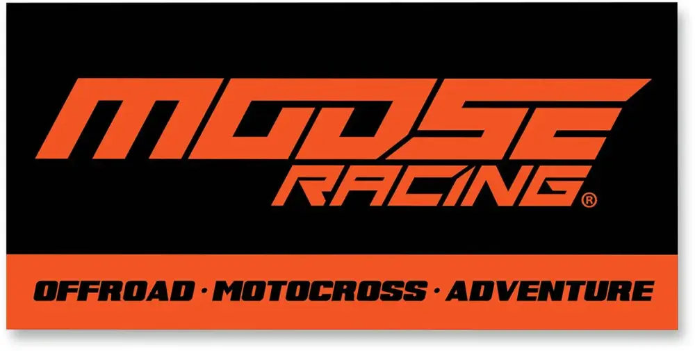 Hoge Kwaliteit MOOSE Racing banner s18 mse shop 4' bk