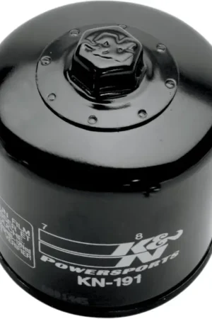 K&N Spin-On oliefilter zwart - Triumph Beperkte Voorraad
