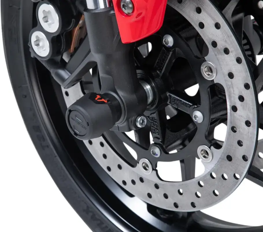 SW-Motech Front Axle Slider Set Shop Nu