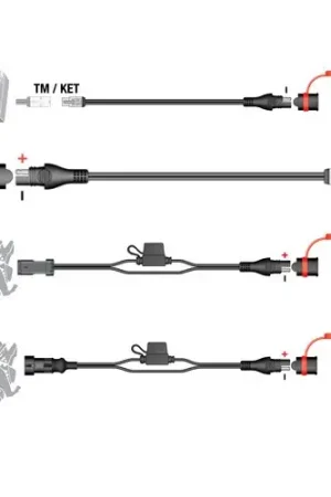 Hete Deal Optimate Accessoires Verloopkabels SAE / TM
