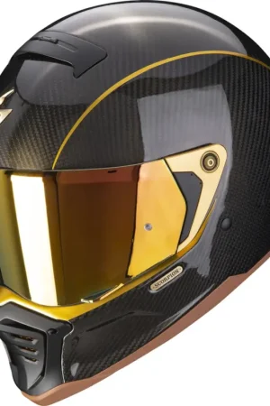 Scorpion EXO-HX1 Carbon SE Black/Gold Goedkoop