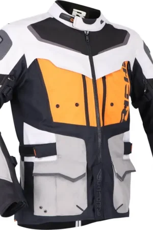 Hete Deal Richa Infinity 2 Adventure Motorjas Grey/Orange 500
