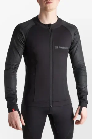 Nieuw Pando Moto Shell UH 03 Armored base layer Shirt Black
