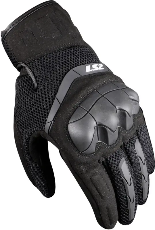 Lage Prijs LS2 Kubra Man Gloves Black