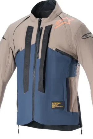 Alpinestars Techdura Motorjas Falcon/Brown/Night Navy 8007 Seizoensaanbieding