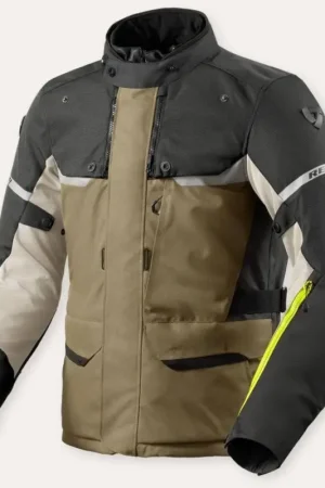 REV'IT Outback 4 H2O Motorjas Green/Anthracite Hete Deal