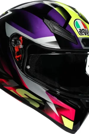 Populair AGV K1 S Fastlap Black/Purple/Pink