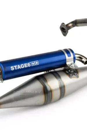 Hoge Kwaliteit Stage6 - UitlaatPro Replica MKII blauw Peugeot Verticaal 2 Takt