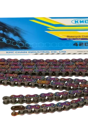Meest Verkocht KMC - Ketting KMC 420 1/4 lengte 136 schakels titanium