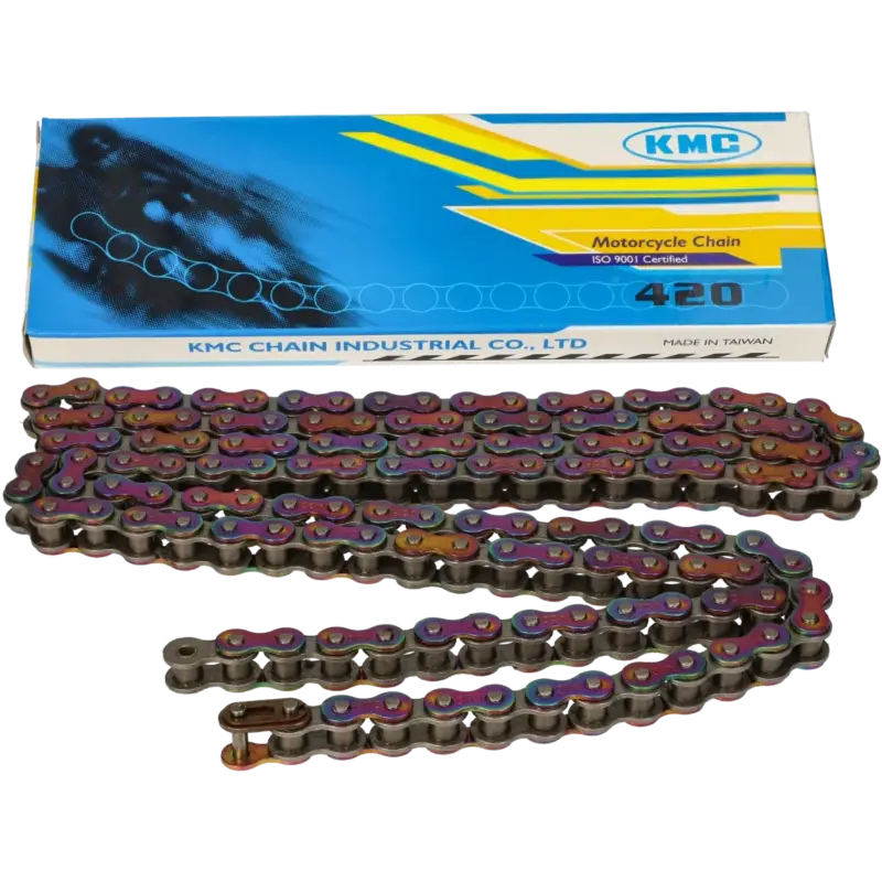Meest Verkocht KMC - Ketting KMC 420 1/4 lengte 136 schakels titanium