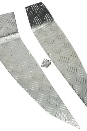 Mezoly - Treeplank set aluminiumvoor MBK , Yamaha Aerox Nieuw
