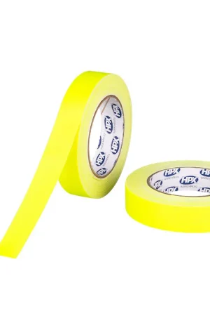 HPX - HPX Gaffer tape fluo geel 25mm x 25m Betrouwbaar