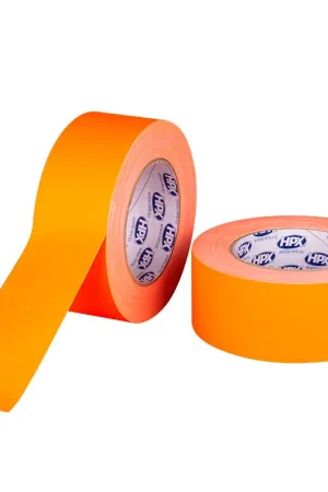 Betrouwbaar HPX - HPX Fluo gaffer tape PRO oranje 50mm x 25m