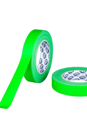 HPX - HPX Fluo gaffer tape PRO groen 25mm x 25m Gratis Retour