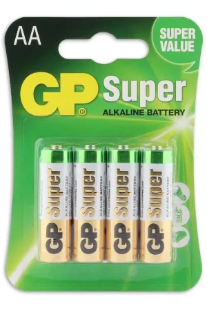 Koopje GP - Super alkaline AA baterijen 4PK