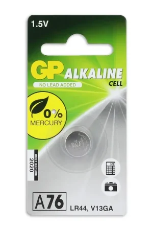 GP - 76A alkaline knoopcel 1.5V 1PK Hoge Kwaliteit