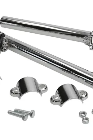 Veilige Betaling Supertec - Stuurclip-on 28 – 30mm chroom (Montage op voorvork poten)