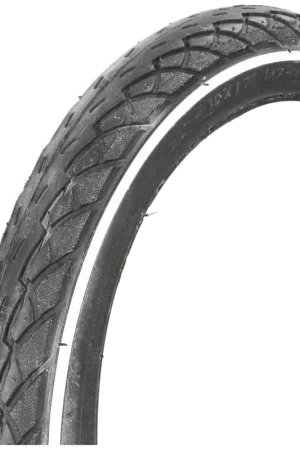 Deli Tire - Buitenband Deli 20 x 1.75 inch/ 47-406mm Zwart met witte lijn (geen reflectie) Flitsaanbieding