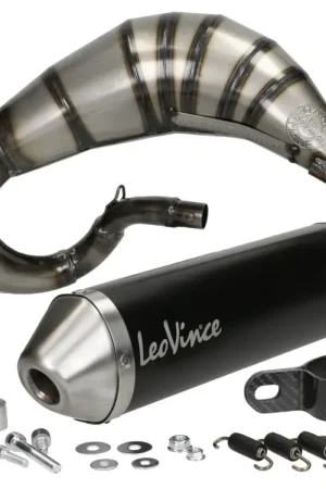 Leovince - UitlaatHand Made X-Fight voor Beta RR 50cc 2 Takt (AM6) Exclusieve Aanbieding