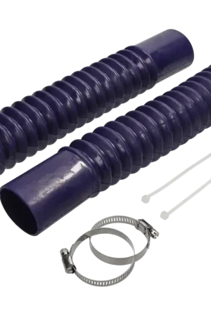 Actieprijs Voorvorkrubbers blauw Honda MB, MT 340mm