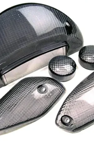 Beperkte Voorraad STR8 - Knipperlicht + Achterlicht glassetYamaha Aerox na 1999 zwart