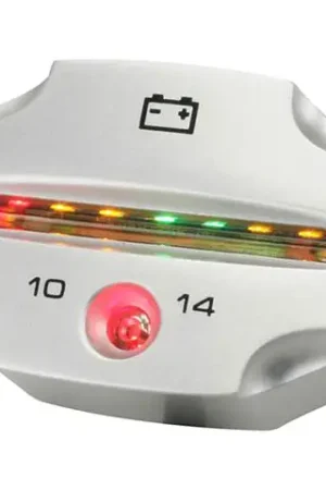 Koso - VoltmeterLED weergave 8 ~16 Volt zilver Goedkoop
