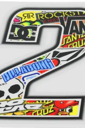 Beperkte Voorraad T4Tune - Stickerbomb sticker #2 10cm