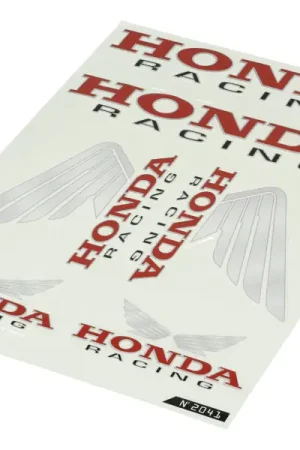 Exclusieve Aanbieding Falko - Stickerset / Sponsorkit Honda 6-Delig 33 x 23 cm