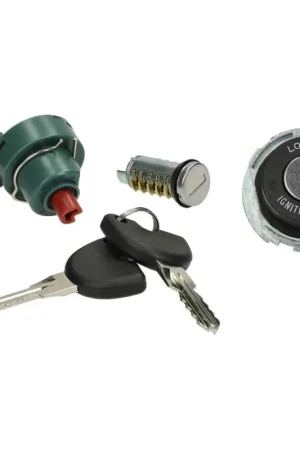 Op = Op Mezoly - Contactslot set compleetvoor Piaggio Fly, Zip