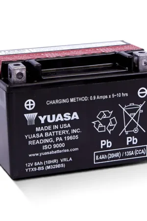 Yuasa Accu YTX9-BS Weekendaanbieding